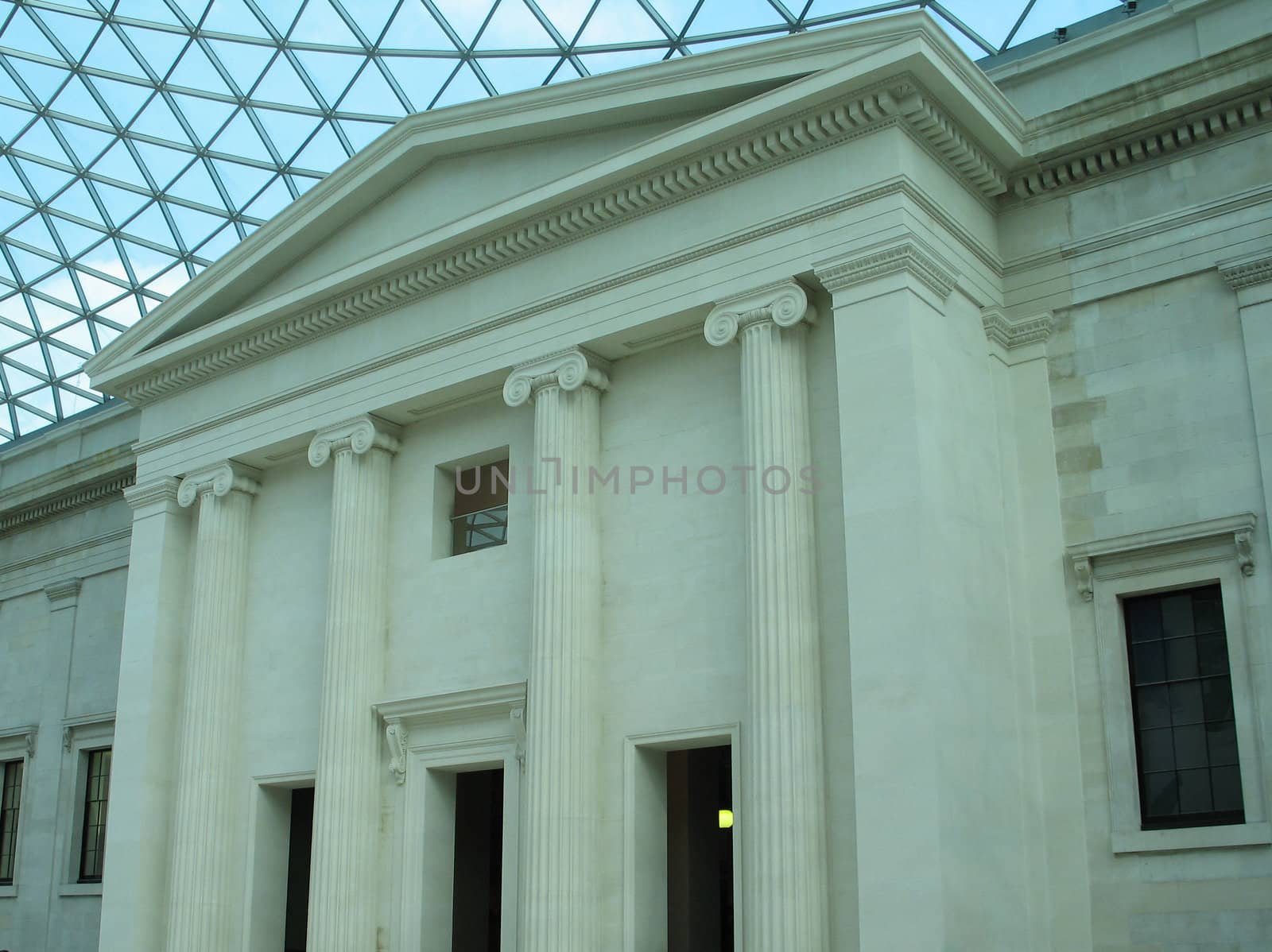 modern roof over calssic building by mmm