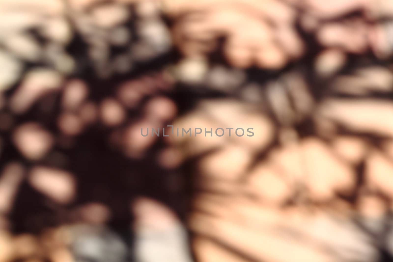 Abstract brown blurred background by artush