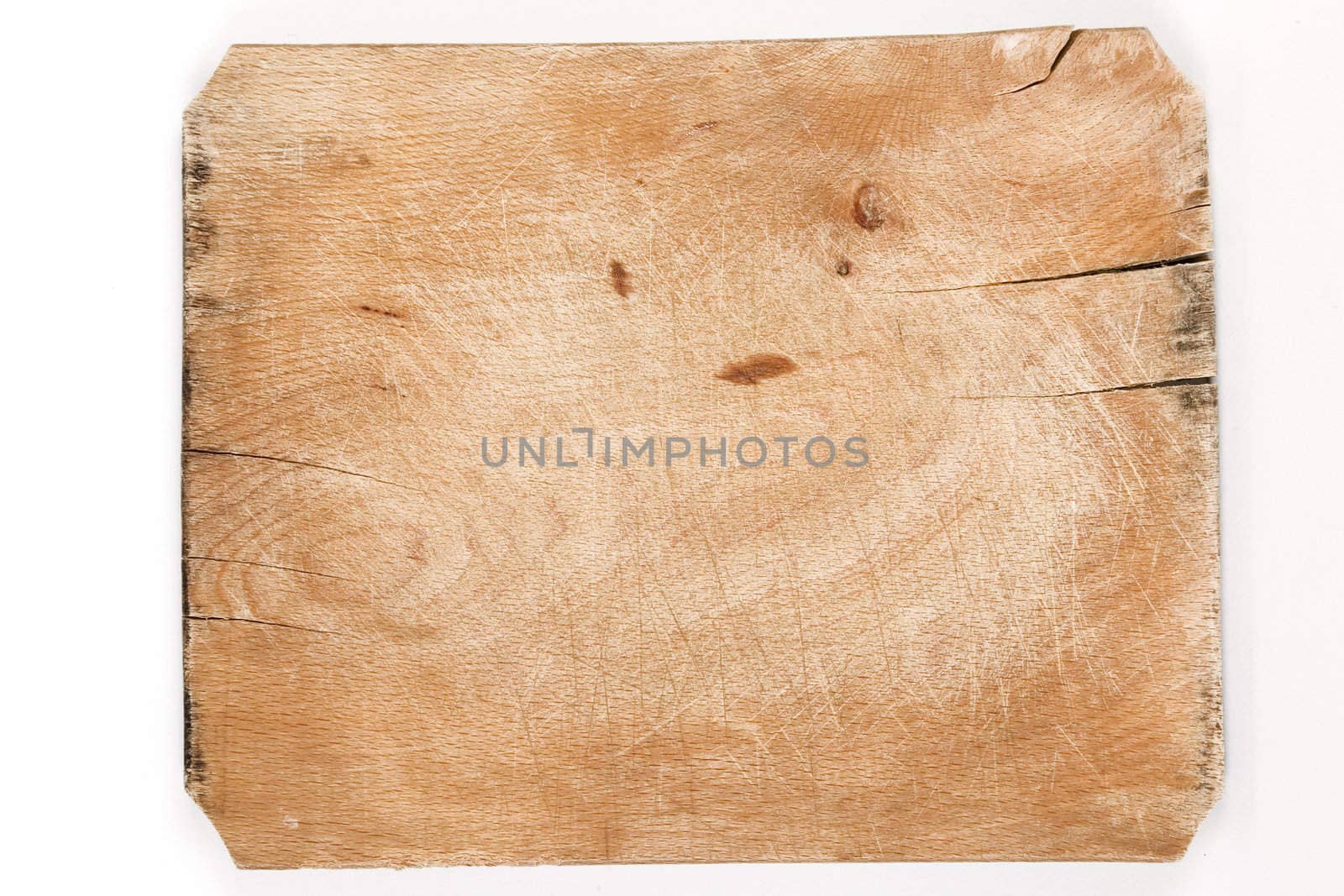 old wooden board with cracks and age marks