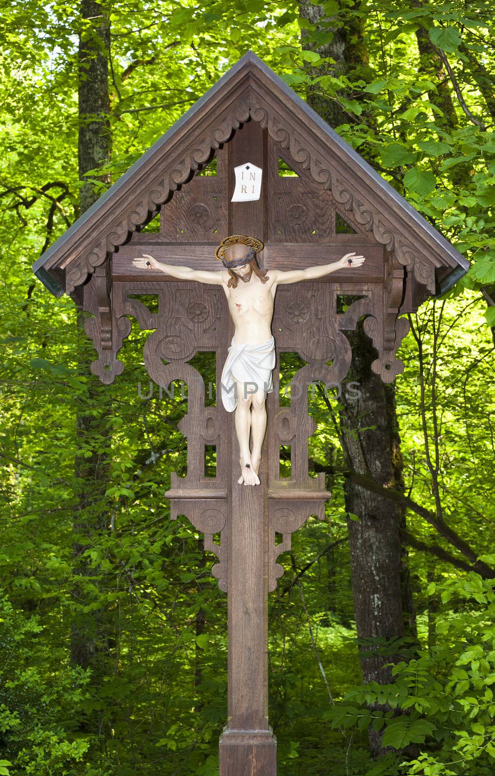 An image of a typical bavarian holy cross