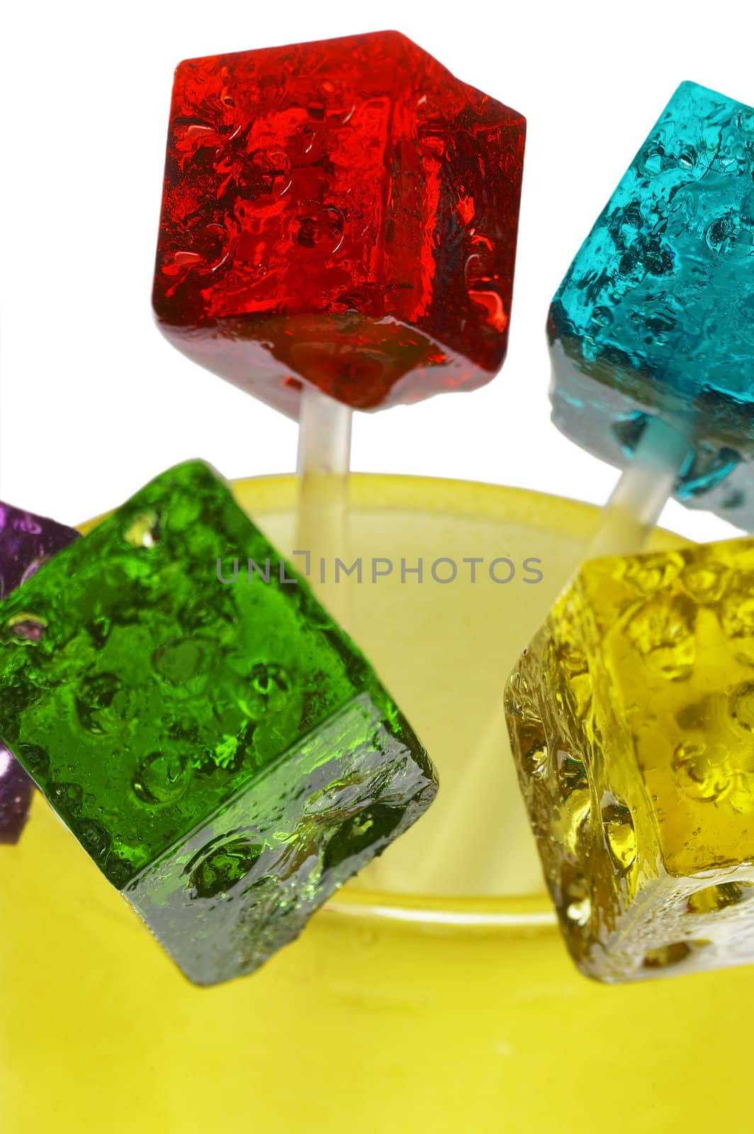 colorfull dice lollipops by keko64