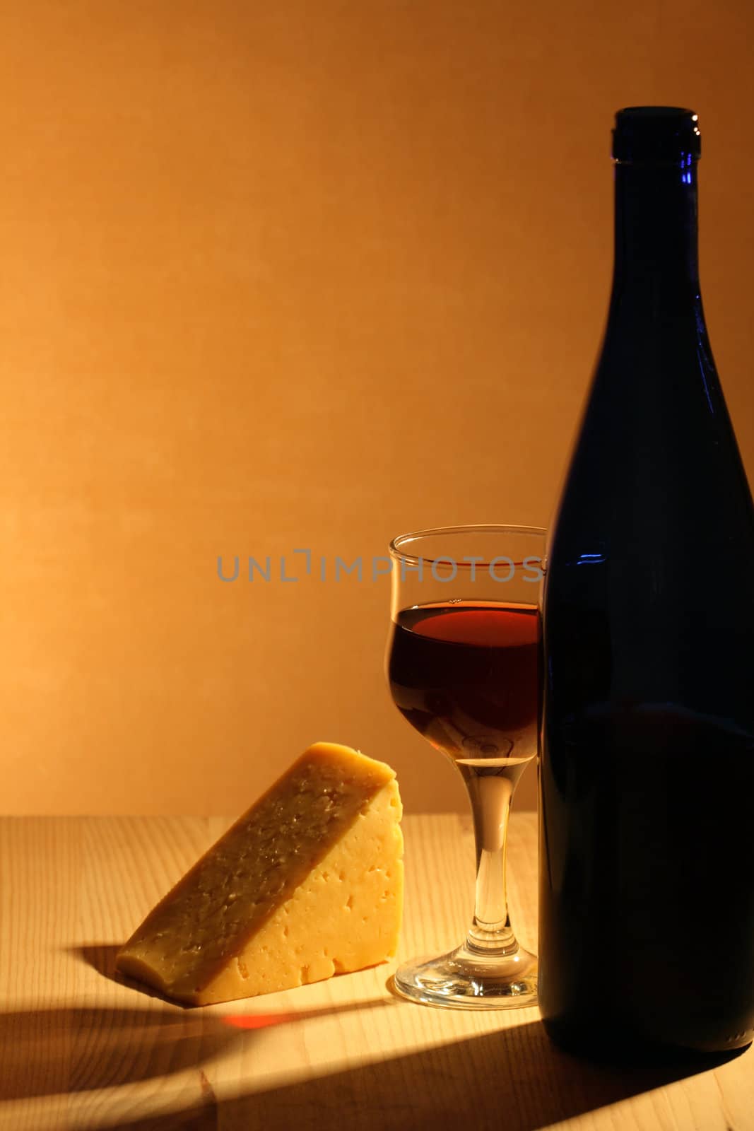 Red Wine And Cheese by kvkirillov