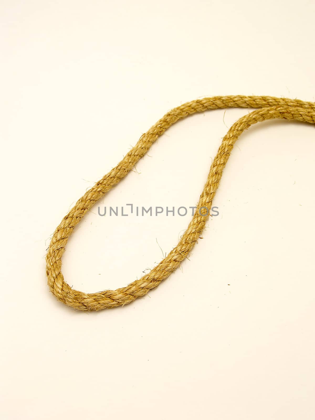 	
rope isolated on a white background