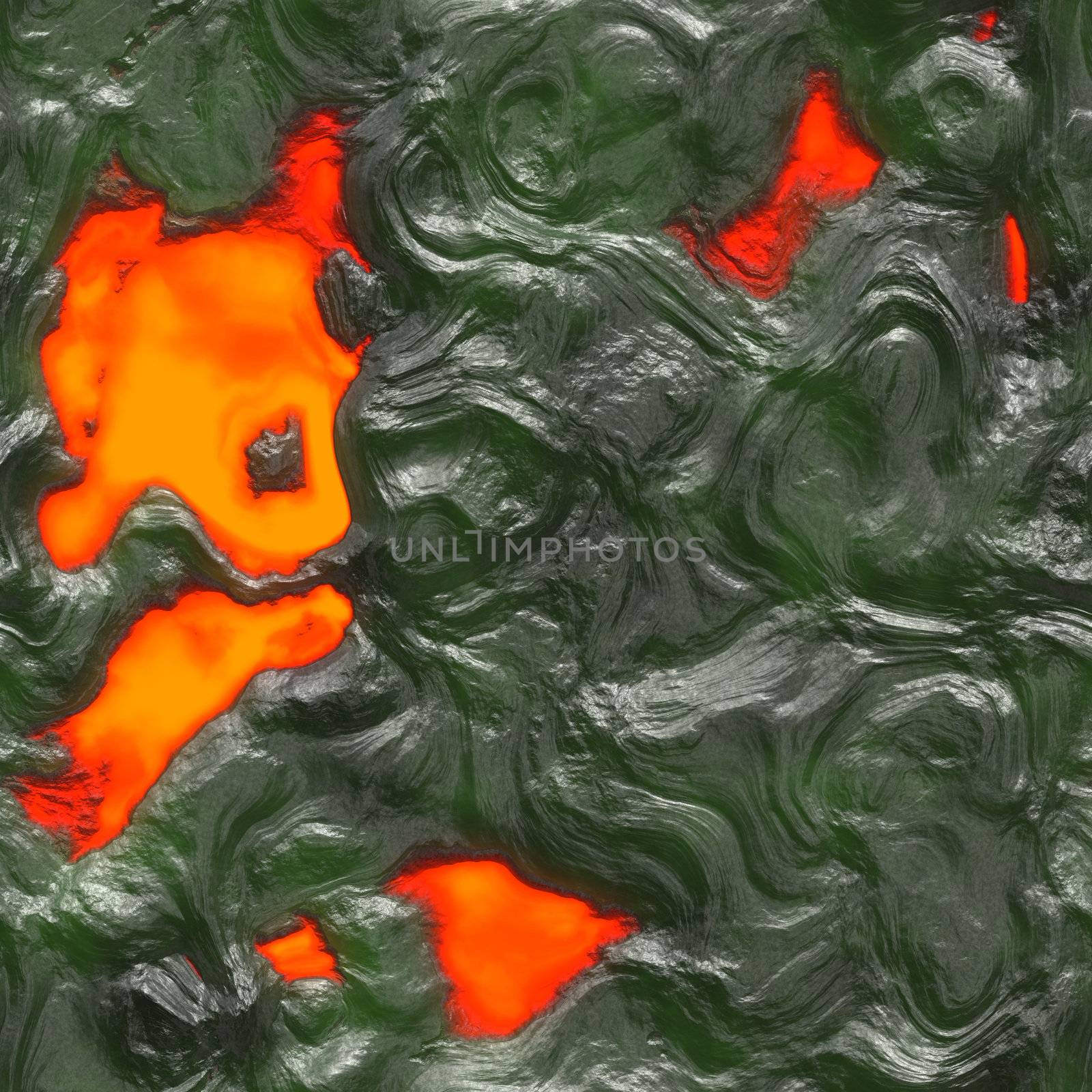 Here is a seamless active magma background