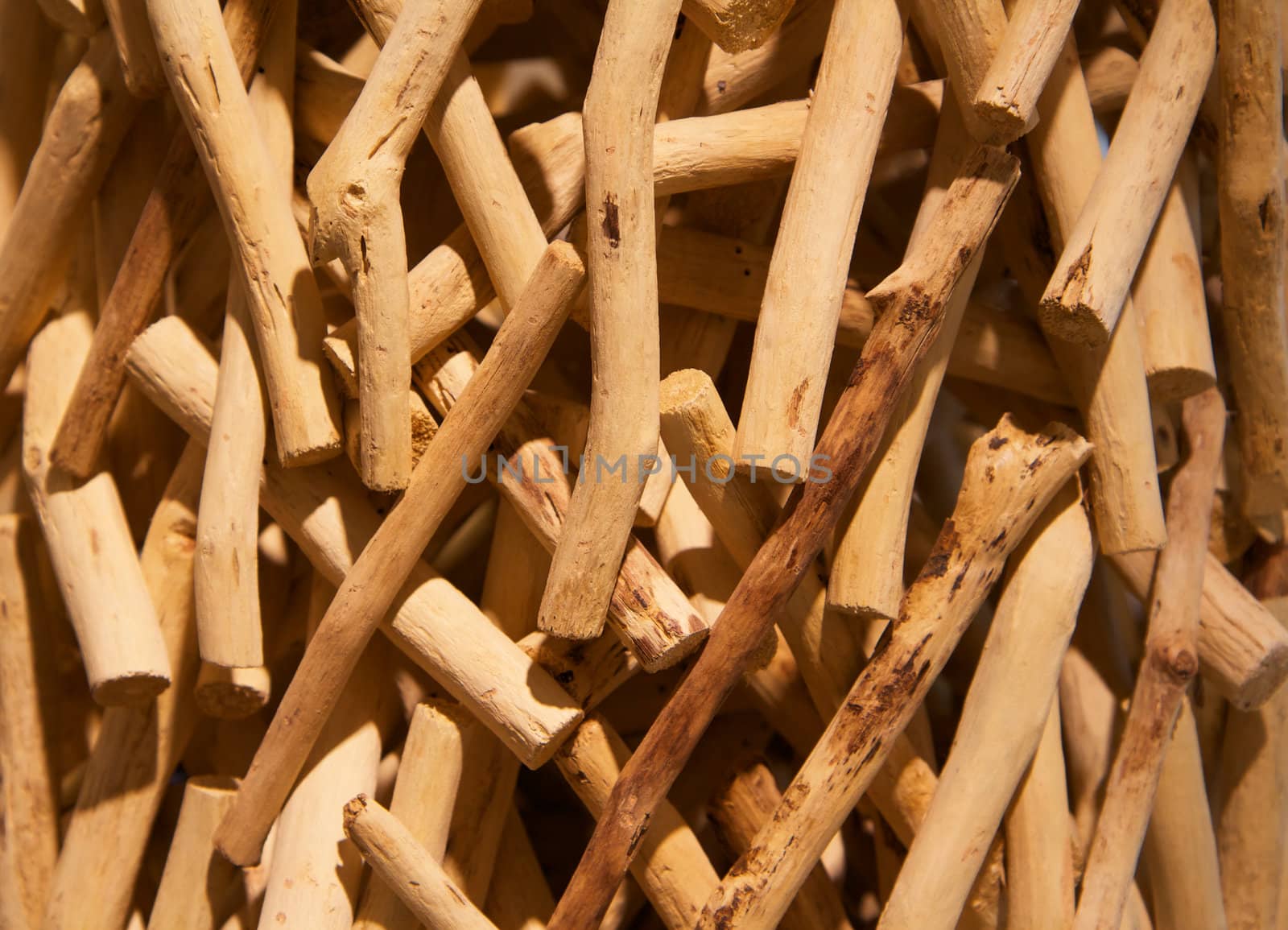 pile of sticks by bobkeenan