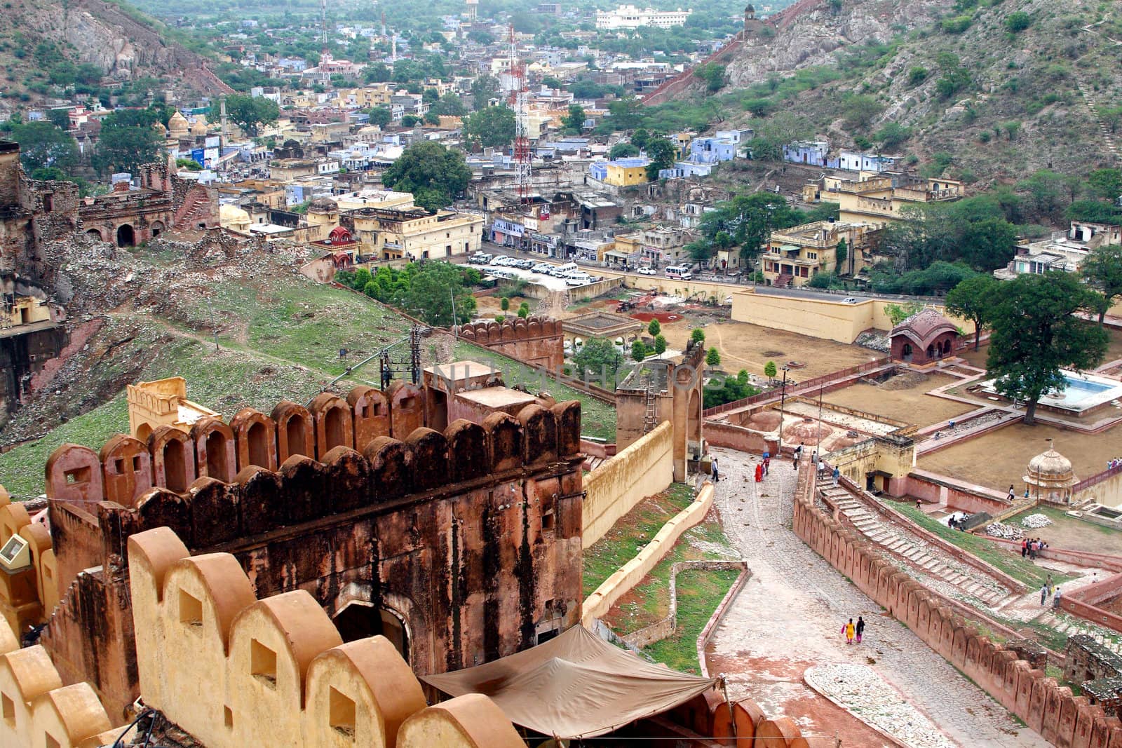 Jaipur Fortification in northern part of india