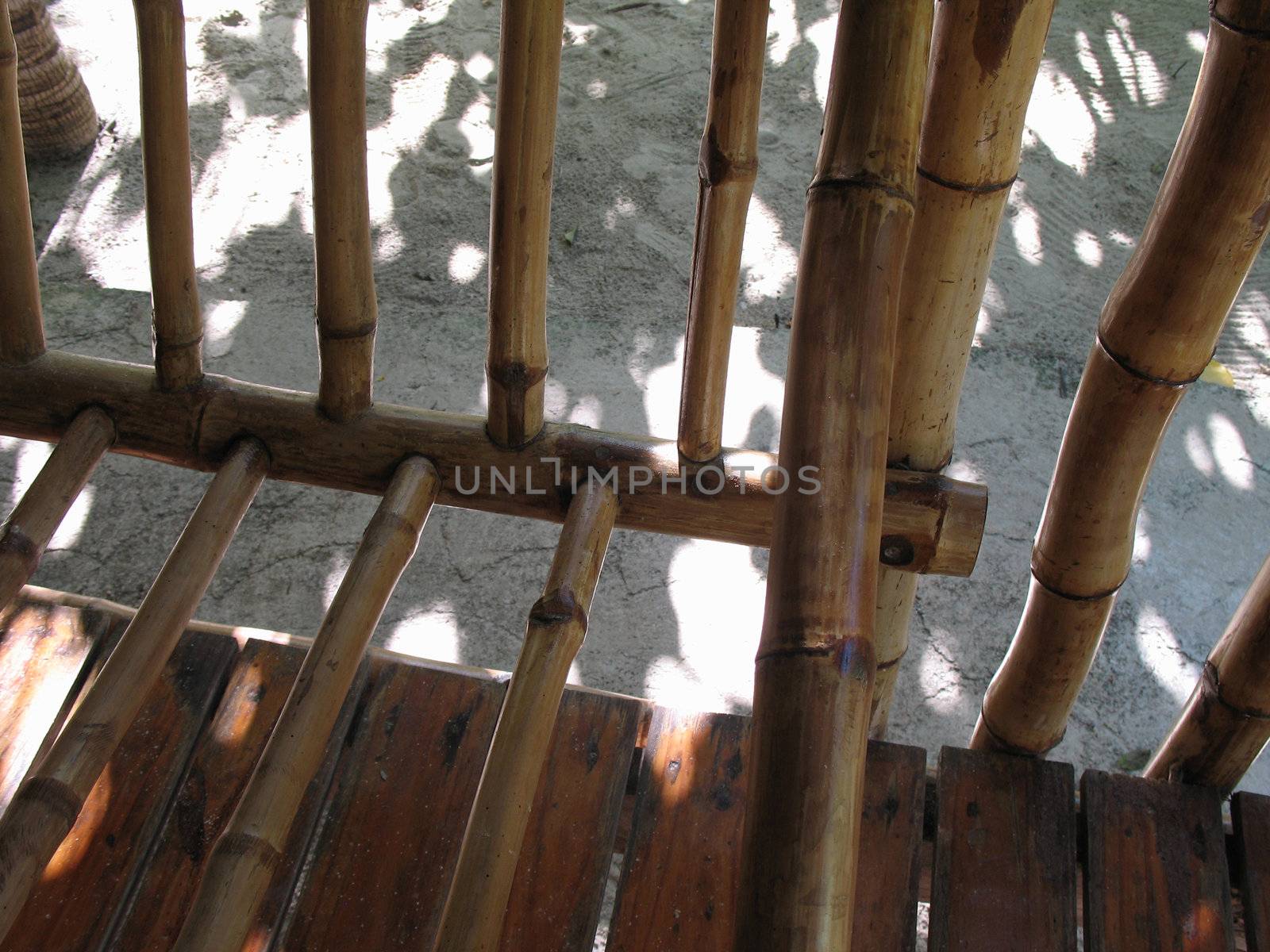 dry bamboo structure