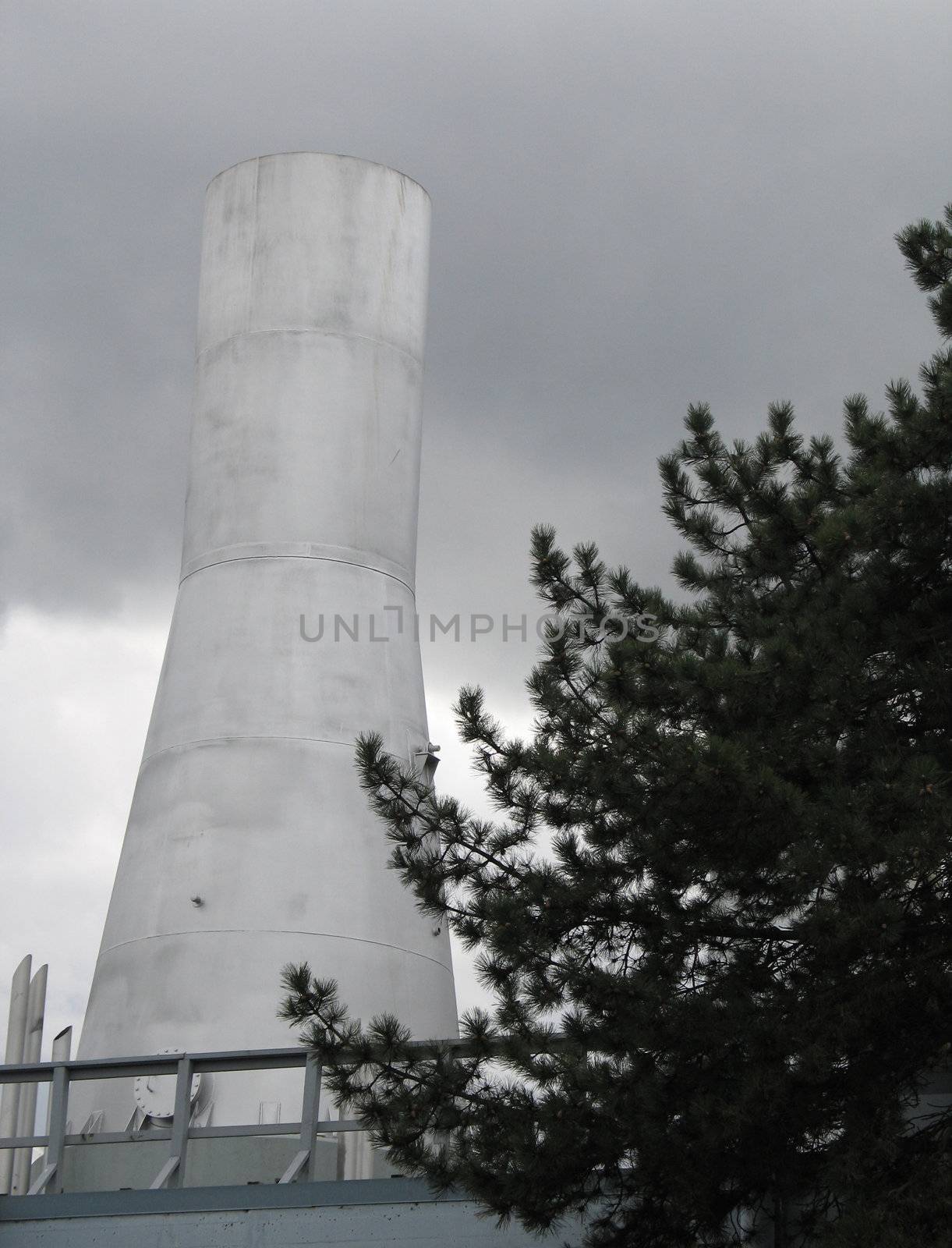 industrial chimney by mmm
