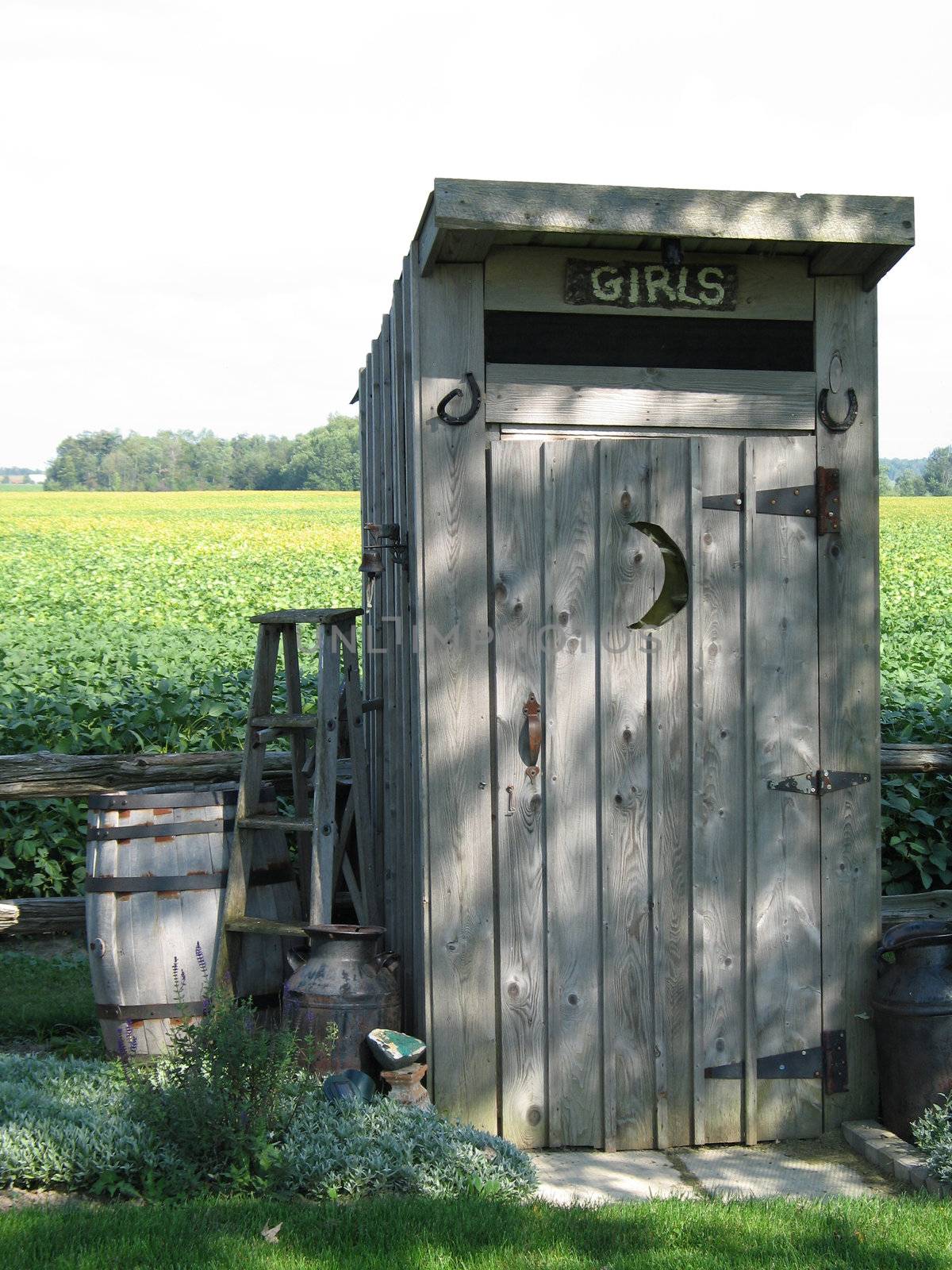 old outhouse