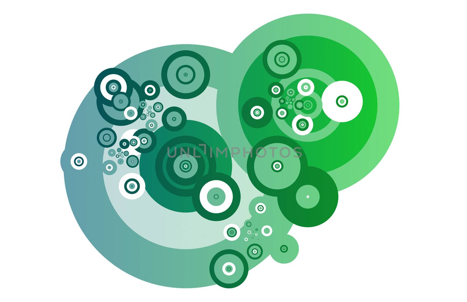Futuristic Technology Data Flow as Art Abstract