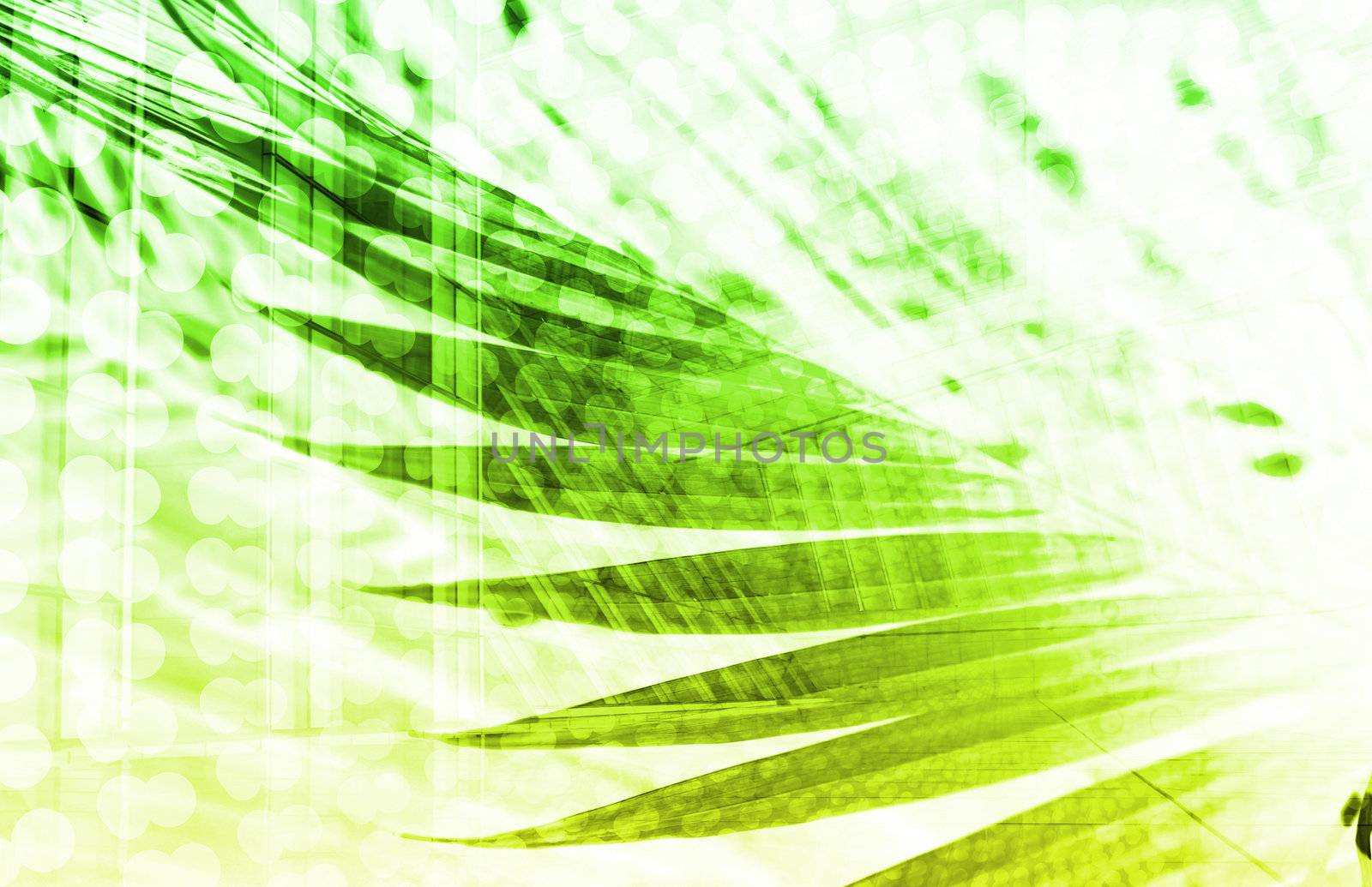 Futuristic Technology Data Flow as Art Abstract