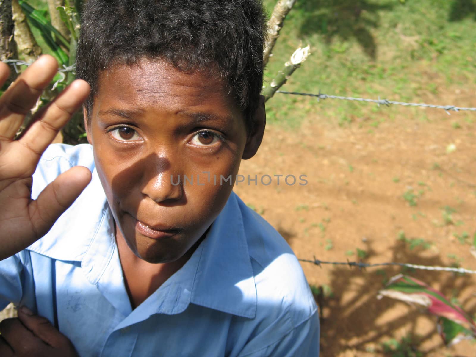 poor child in cuba