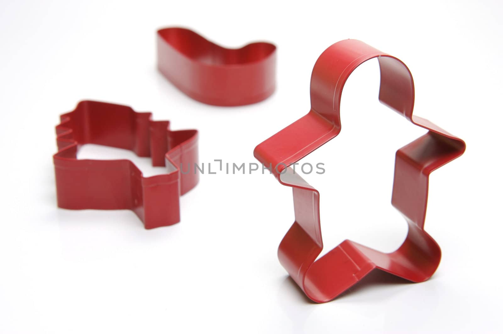 Cookie Cutters isolated against a white background