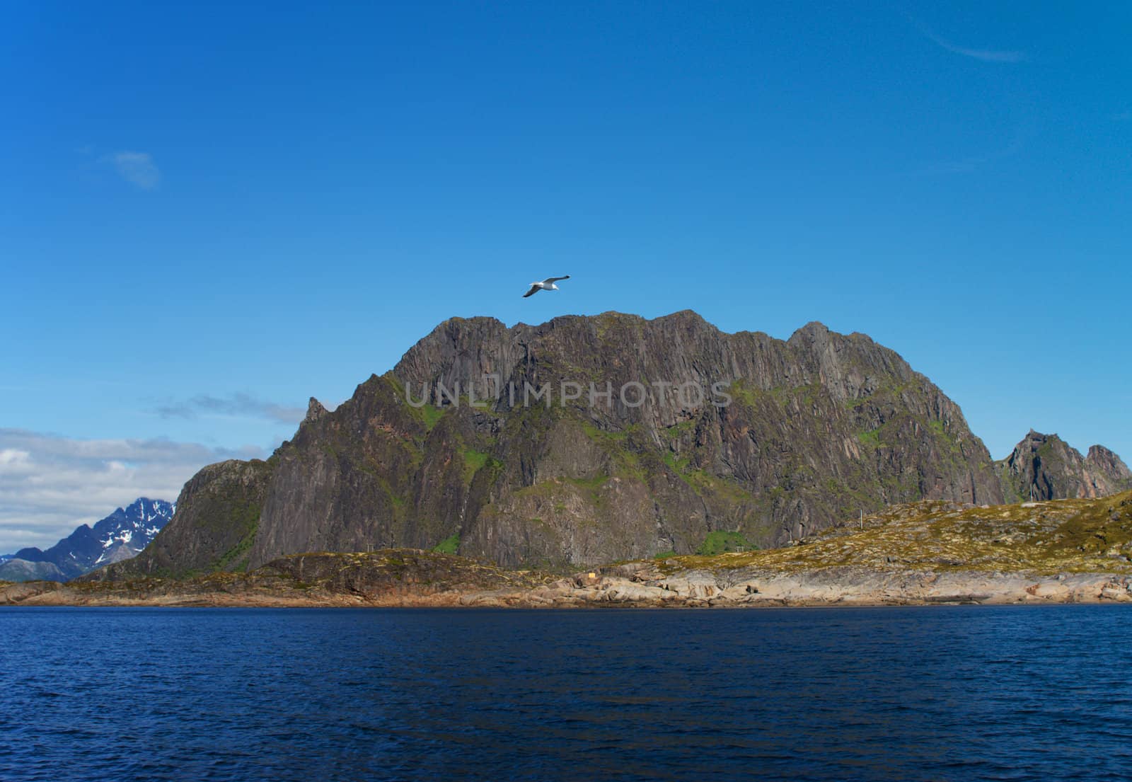 Island Skrova, Lofoten islands, Norway