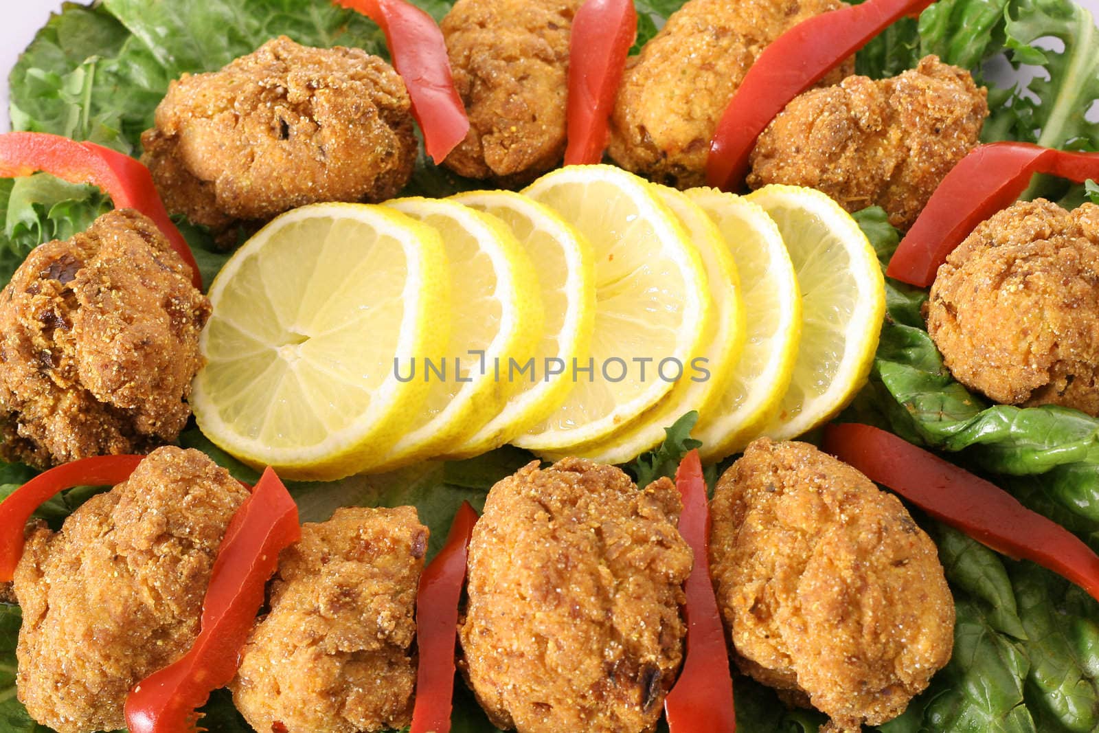 deep fried crab fritters