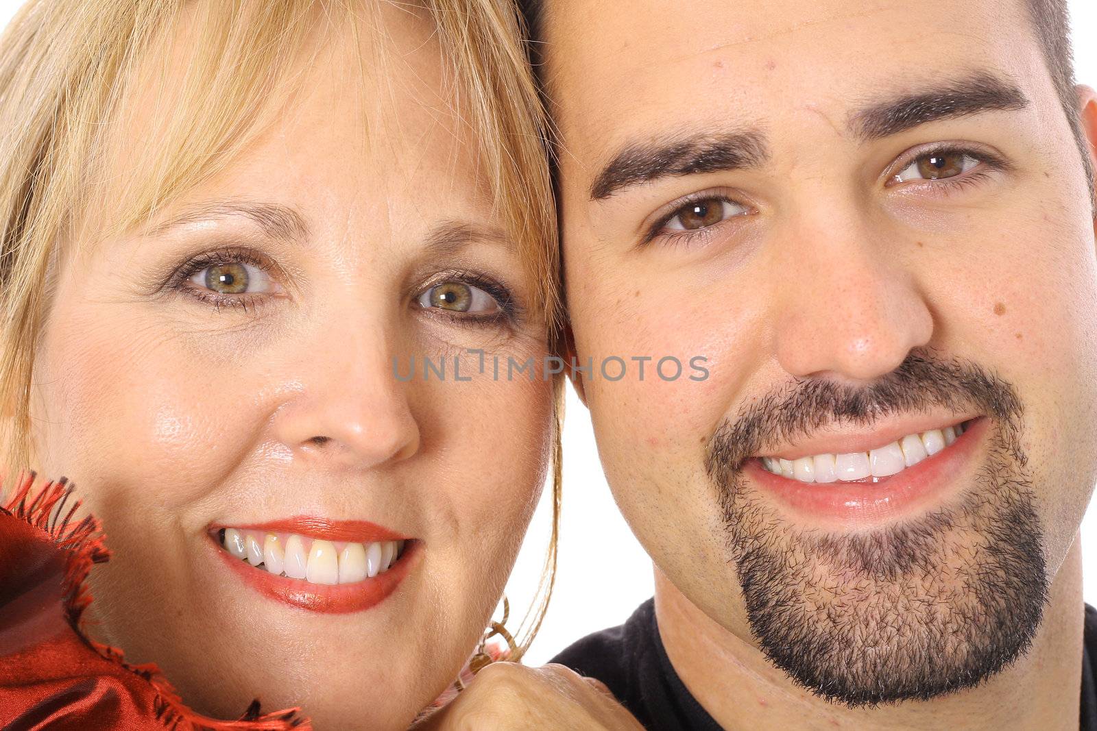 mother and son headshot