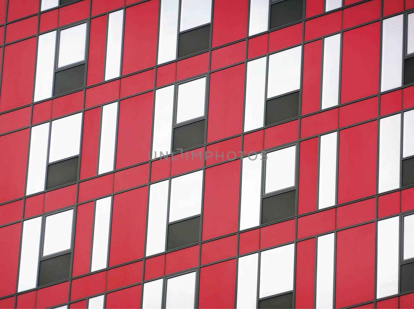 Red and black facade by magraphics