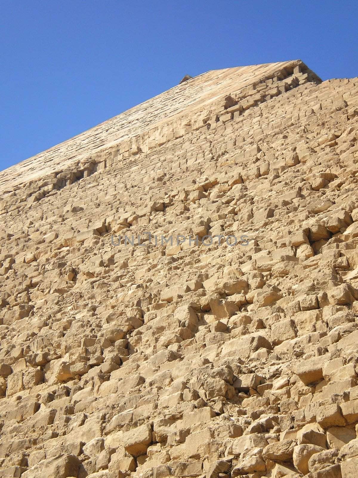 under the pyramid of giza