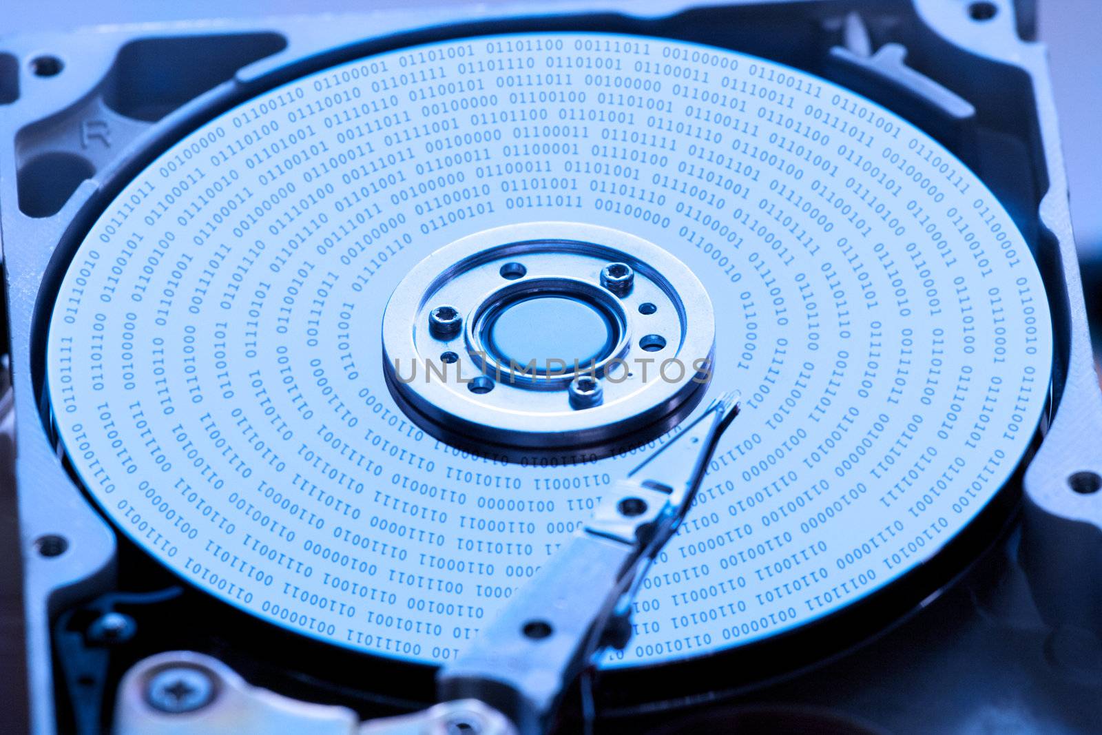 Open hard drive for data recovery or repair