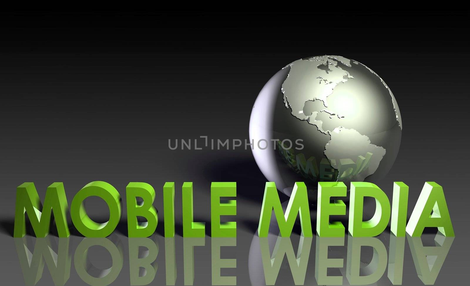 Mobile Media Content of Online Entertainment in 3d