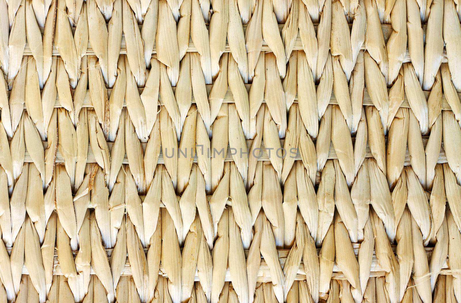 A light cane basket texture or background