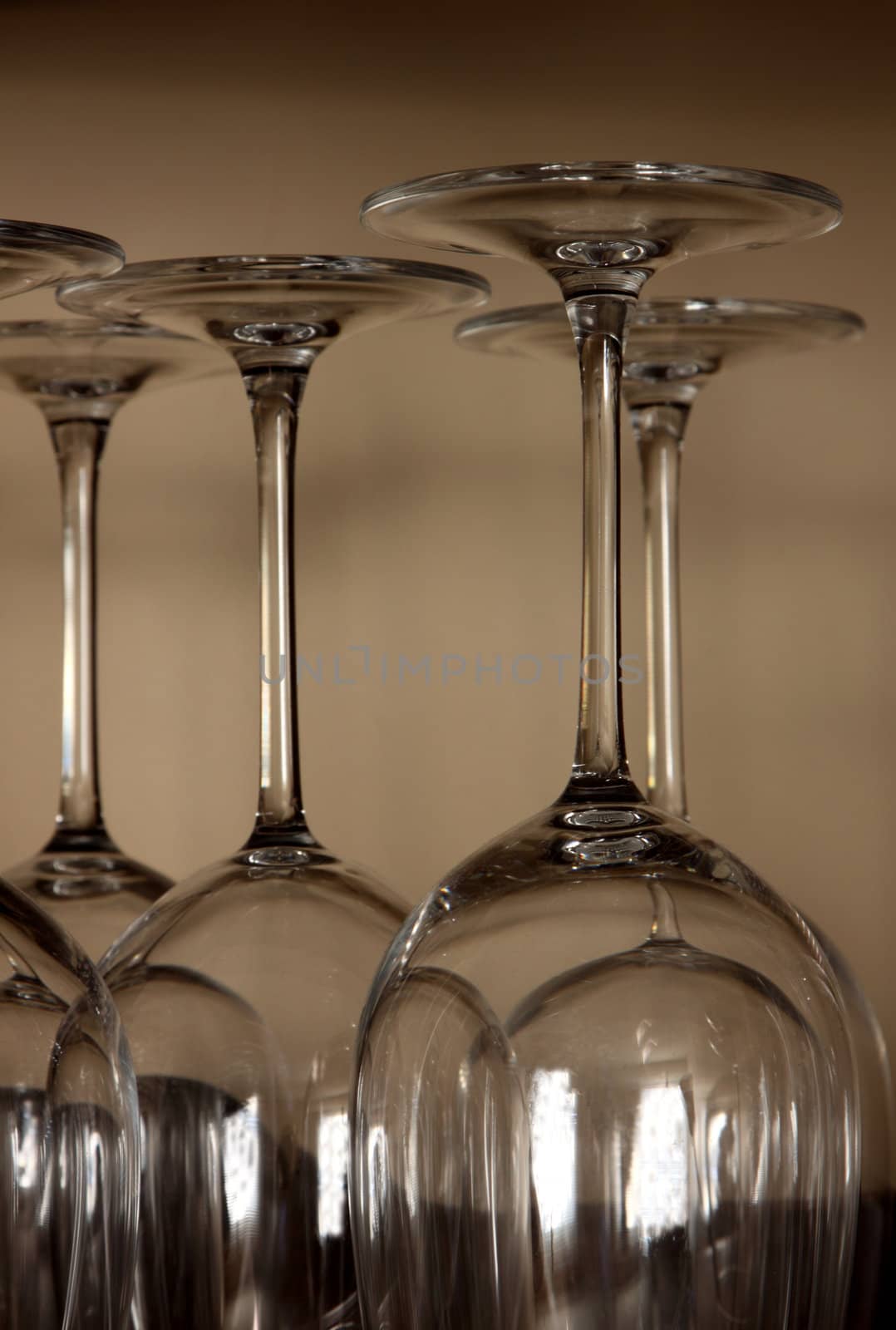 Upside Down Wine Glasses
 by ca2hill