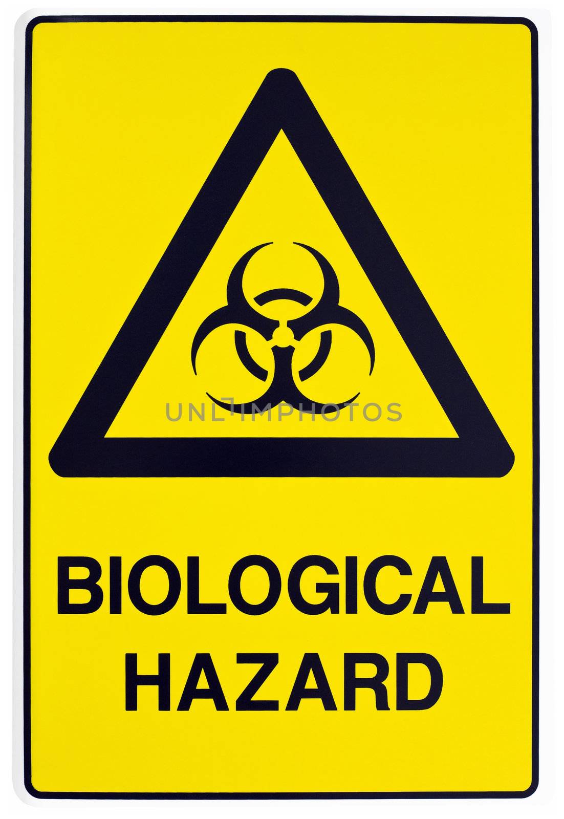 Biological hazard warning sign by Jaykayl