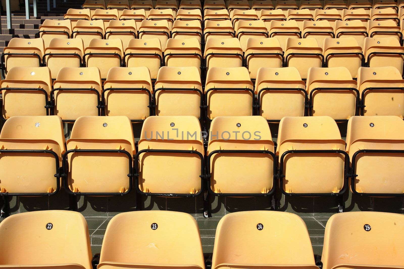 seat in sport stadium
