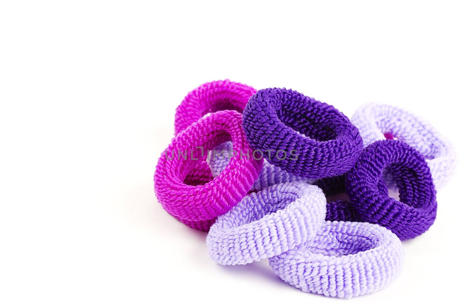violet hair ties by RobStark