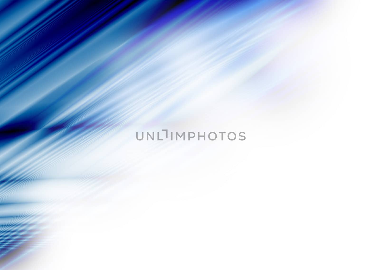 Abstract blue and white background with copy space