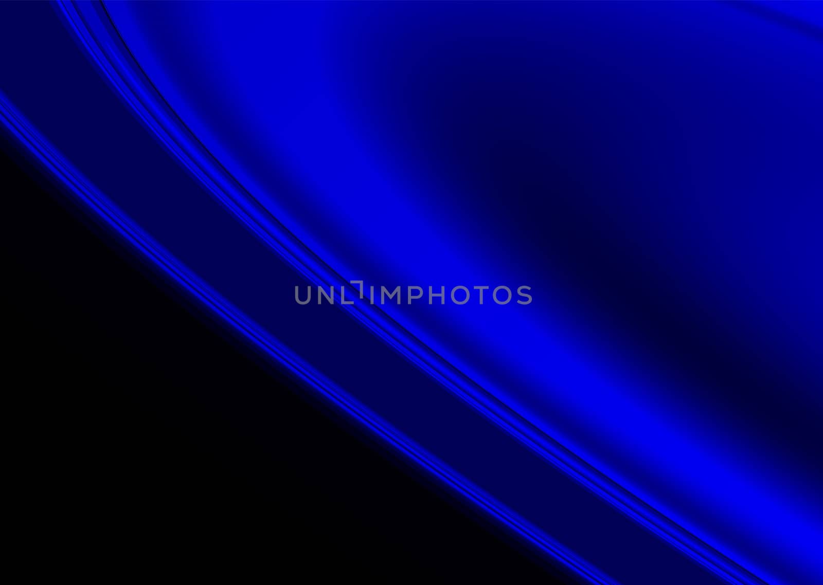 Blue and black abstract background with copy space