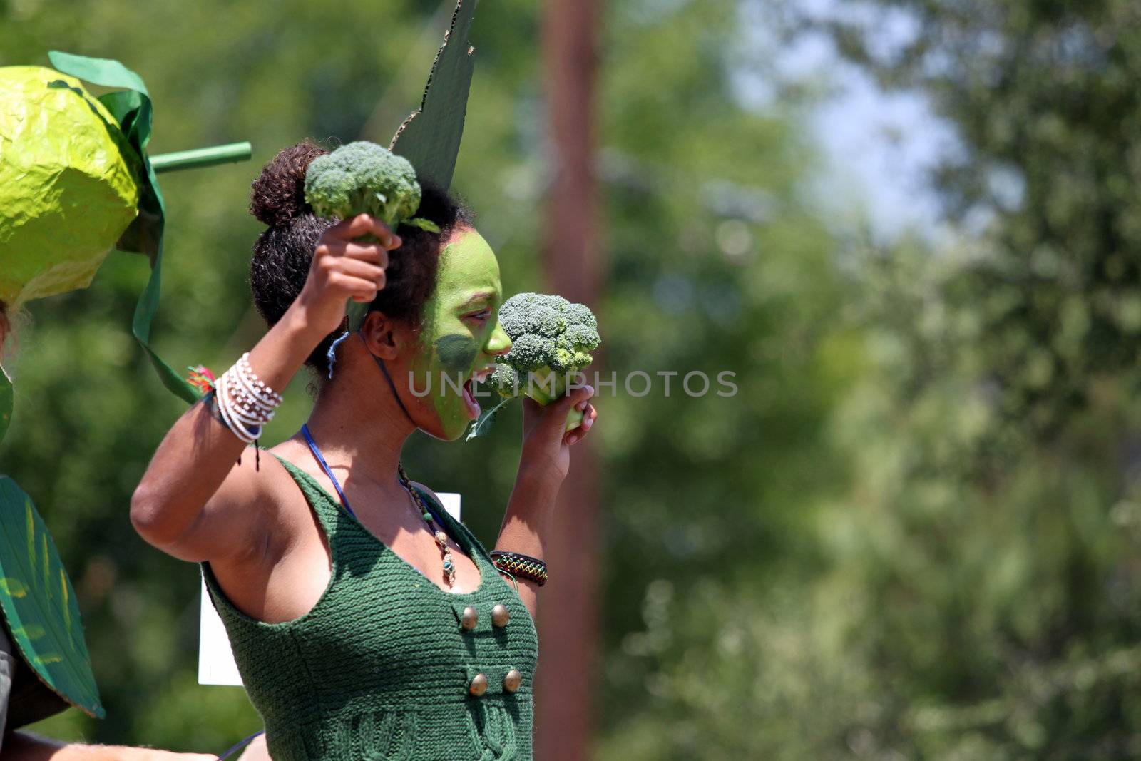 Ojai, CA - JULY 3 : Annual 4th of July parade in Ojai one day early this year July 3, 2010 in Ojai, CA.