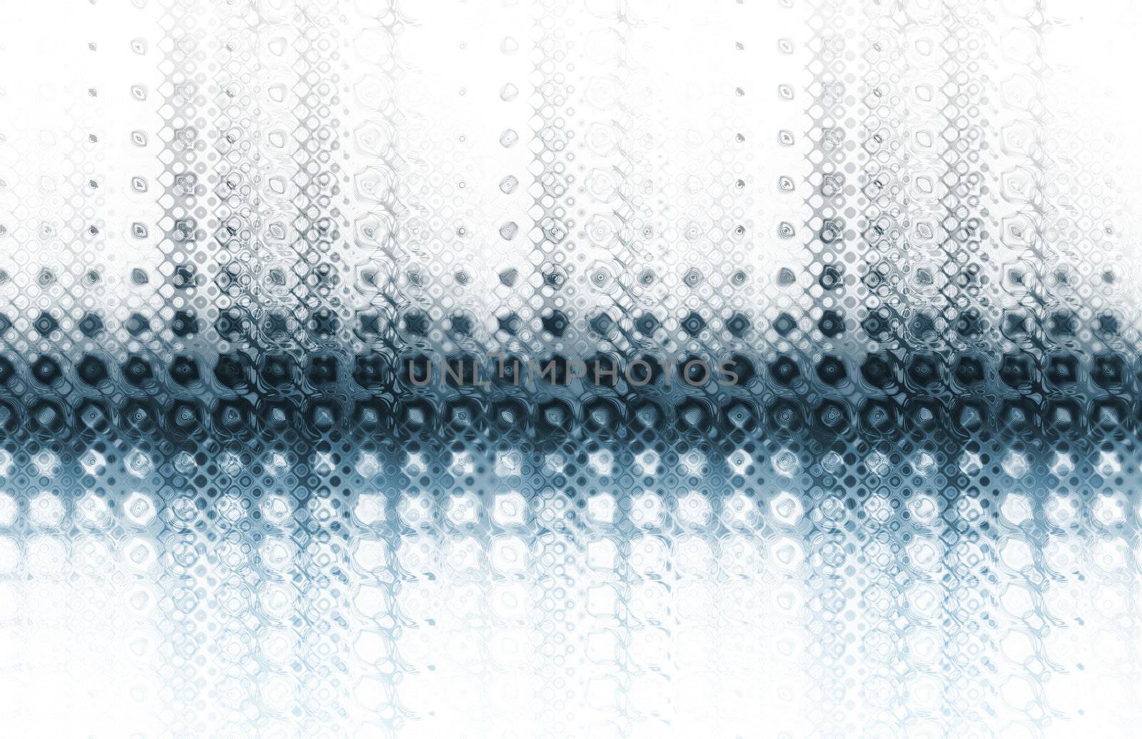 Futuristic Technology Data Flow as Art Abstract