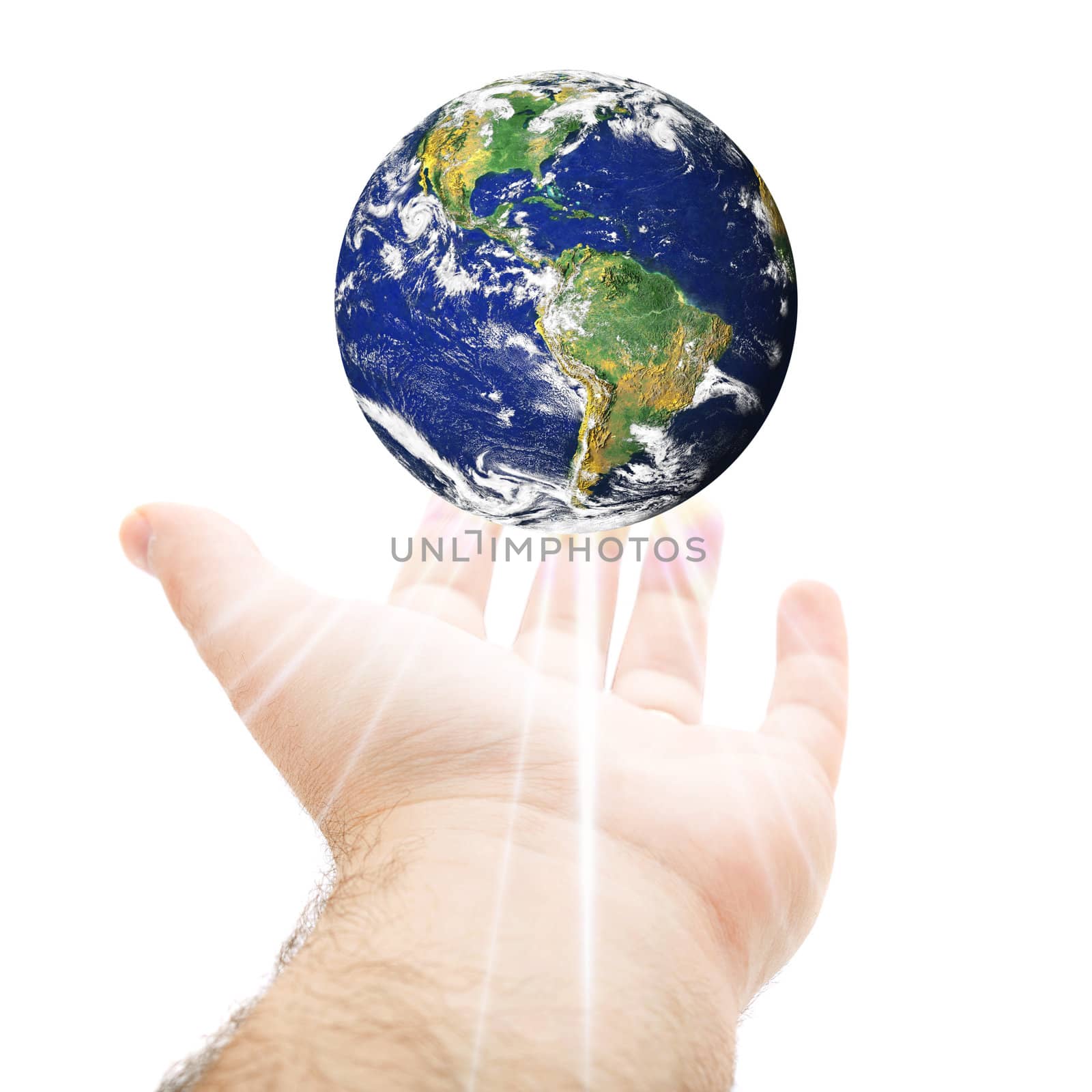 World In Your Hand by graficallyminded