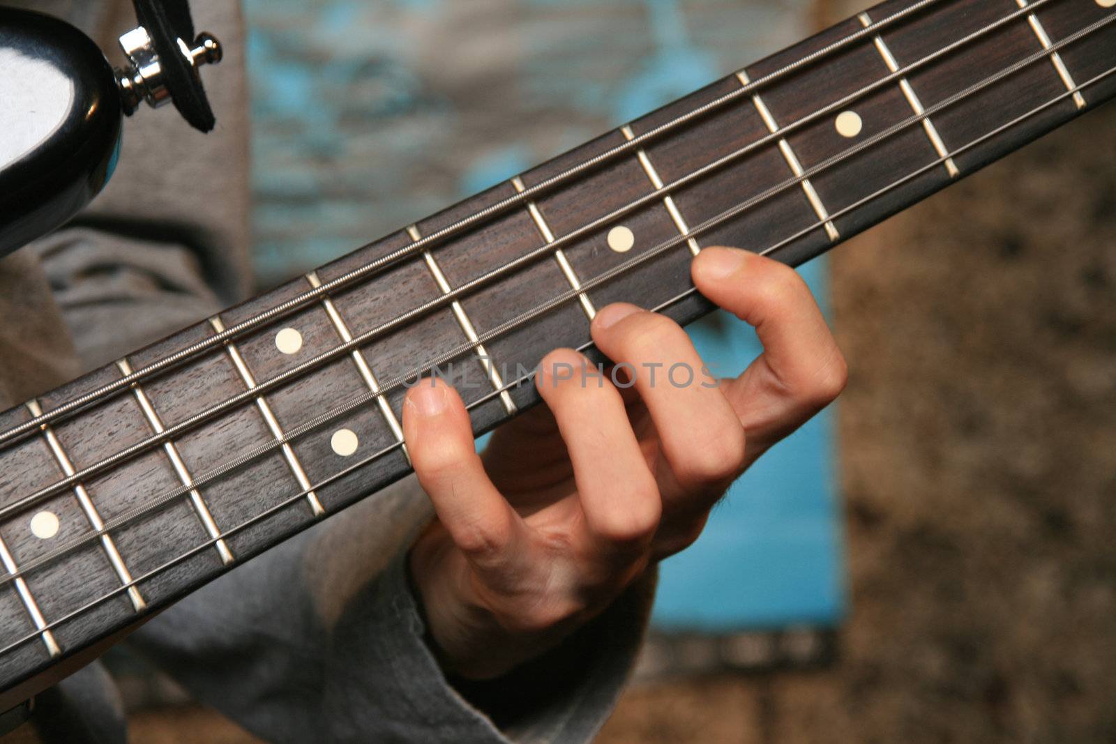 musician playing a string instrument