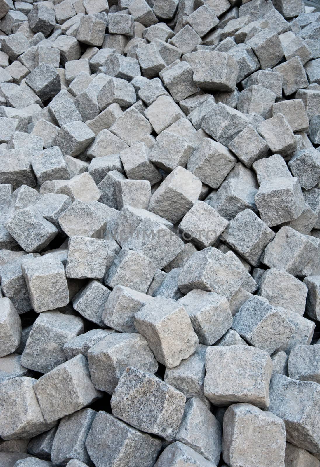 Pile of cobblestones