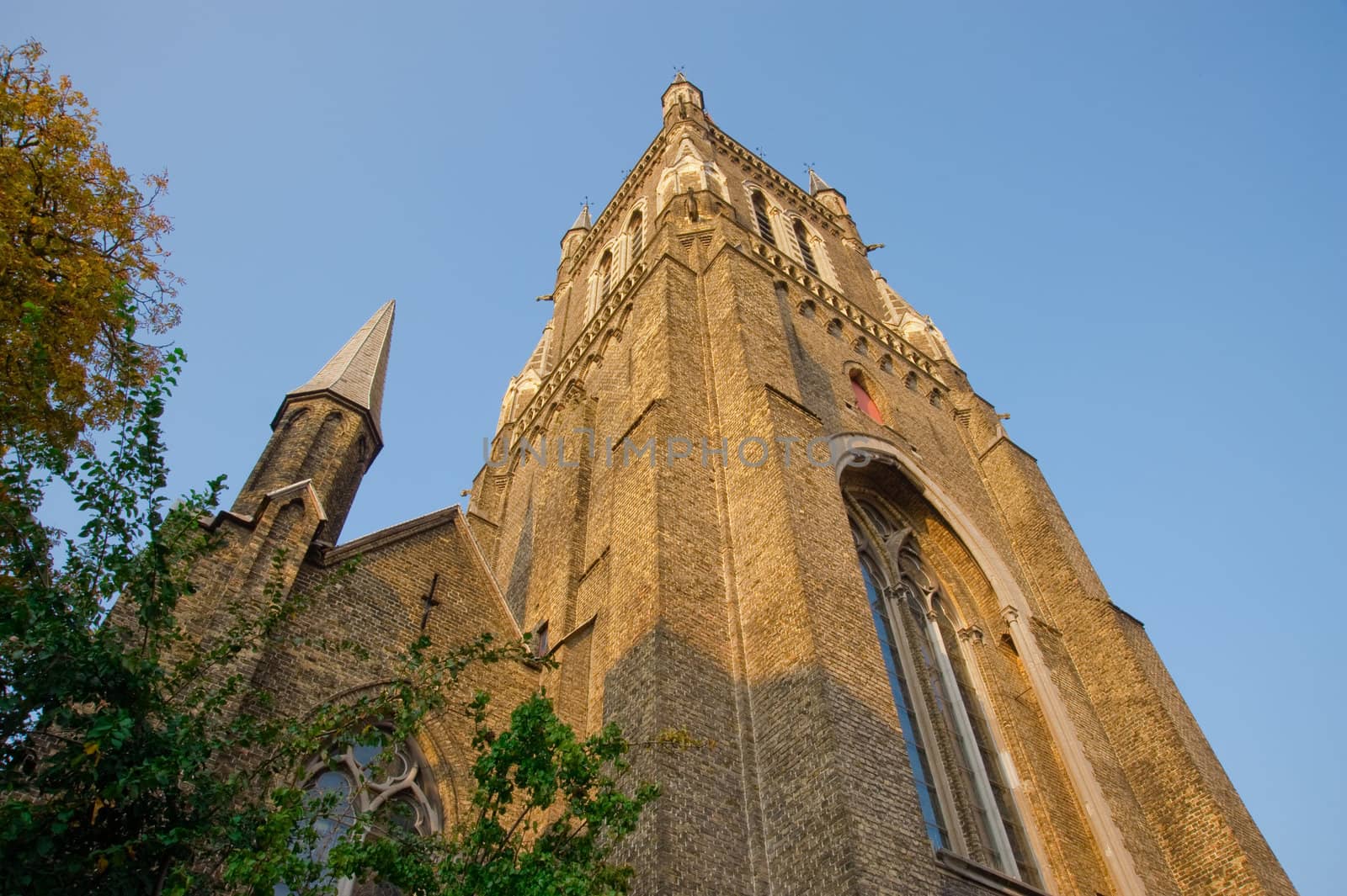 Church in Bruges Belgium