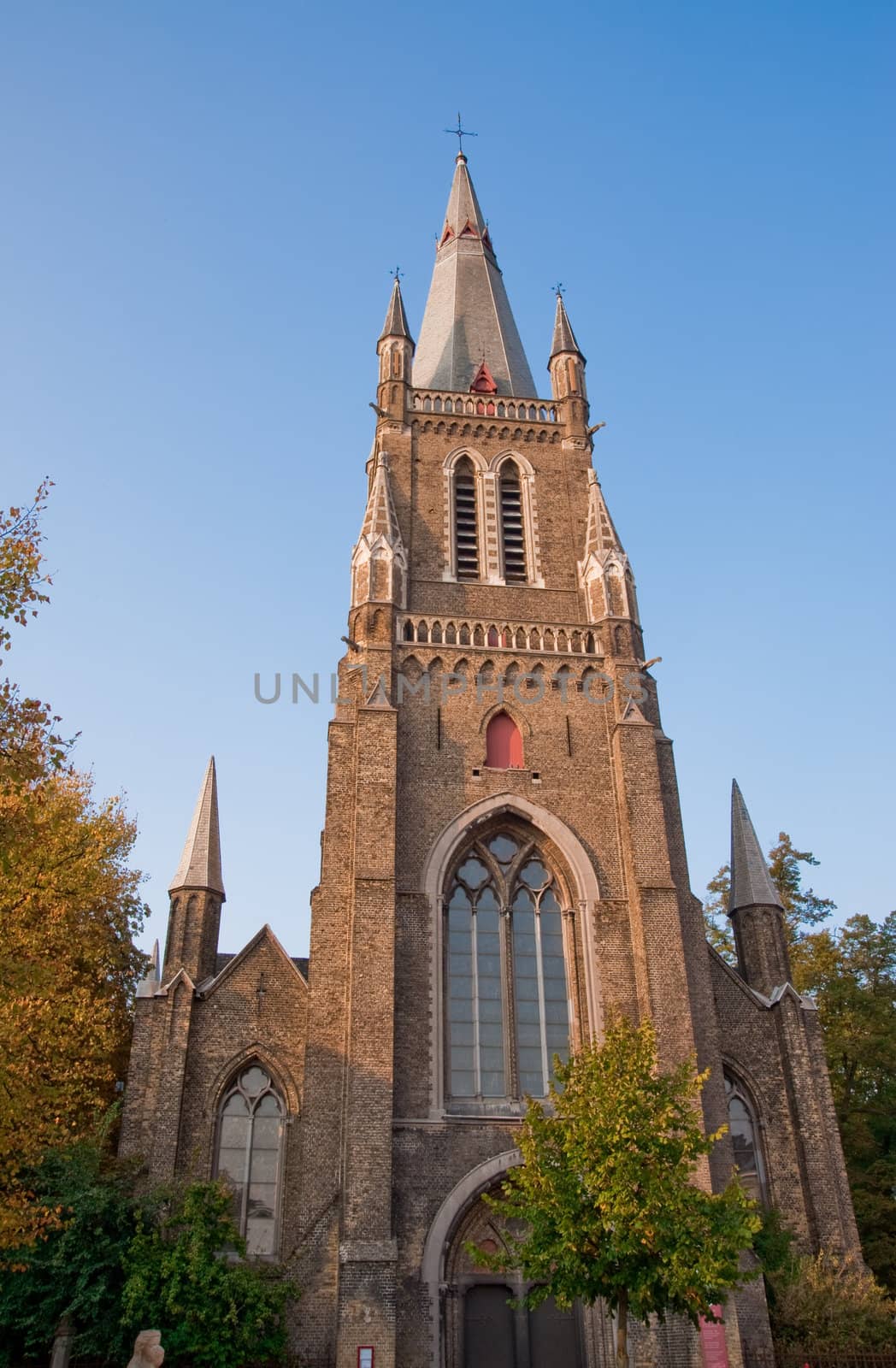 Church in Bruges Belgium