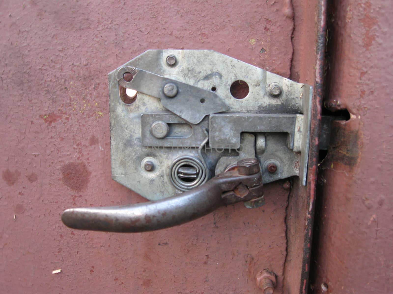 The lock for a gate