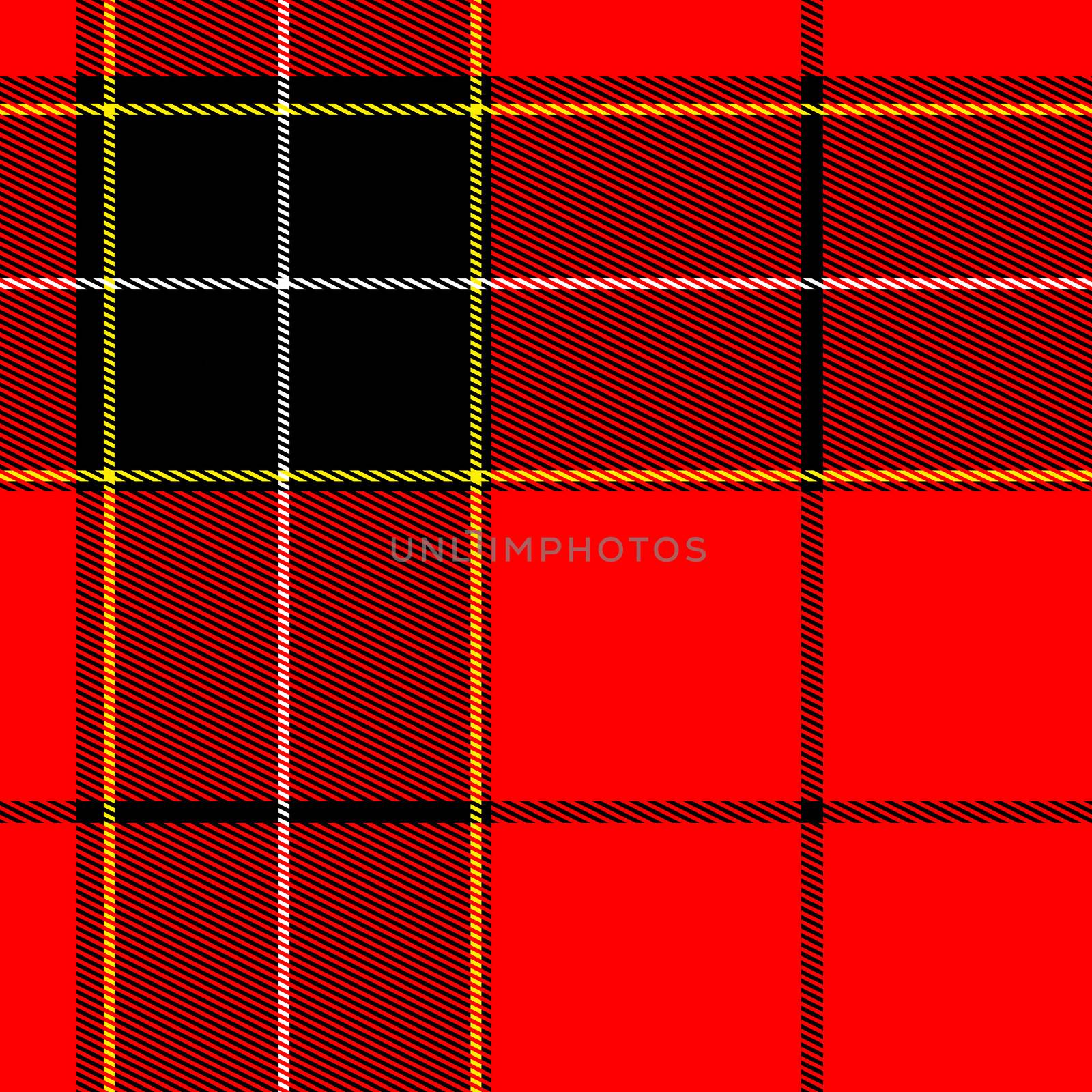 Tartan Design Background and a Seamless Art