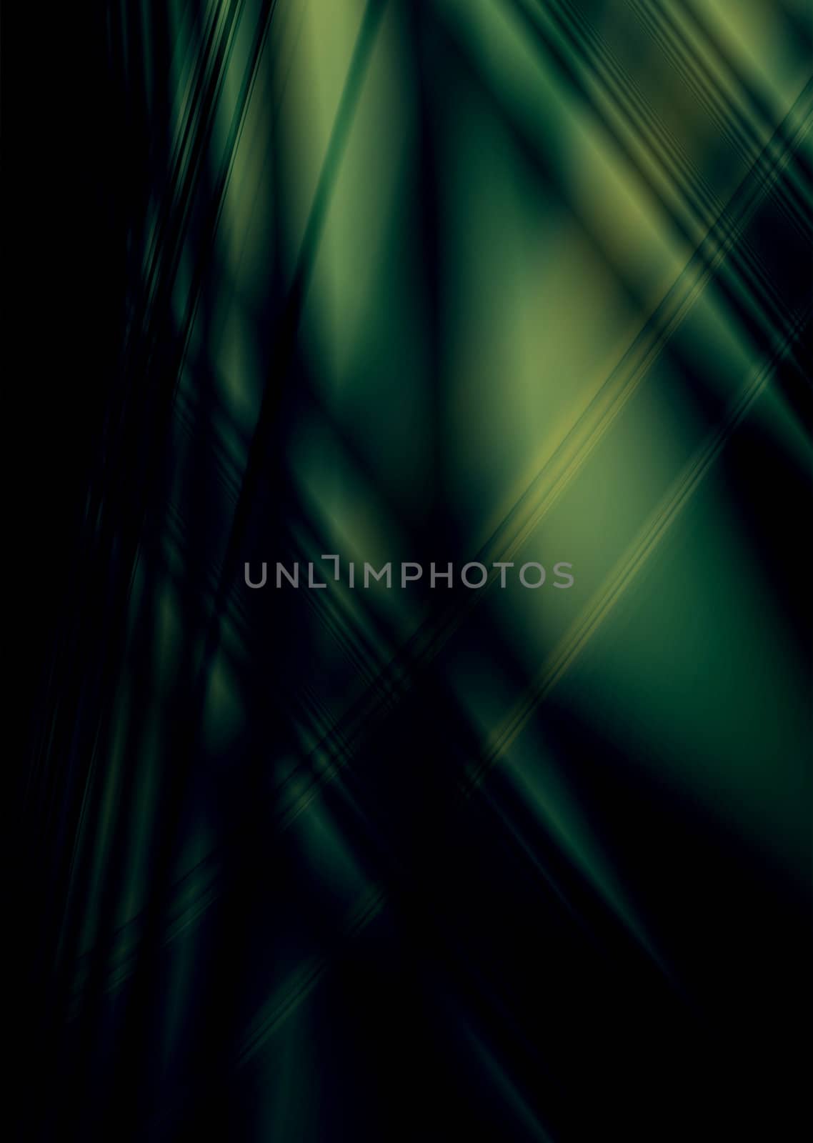 green and black abstract background with copy space