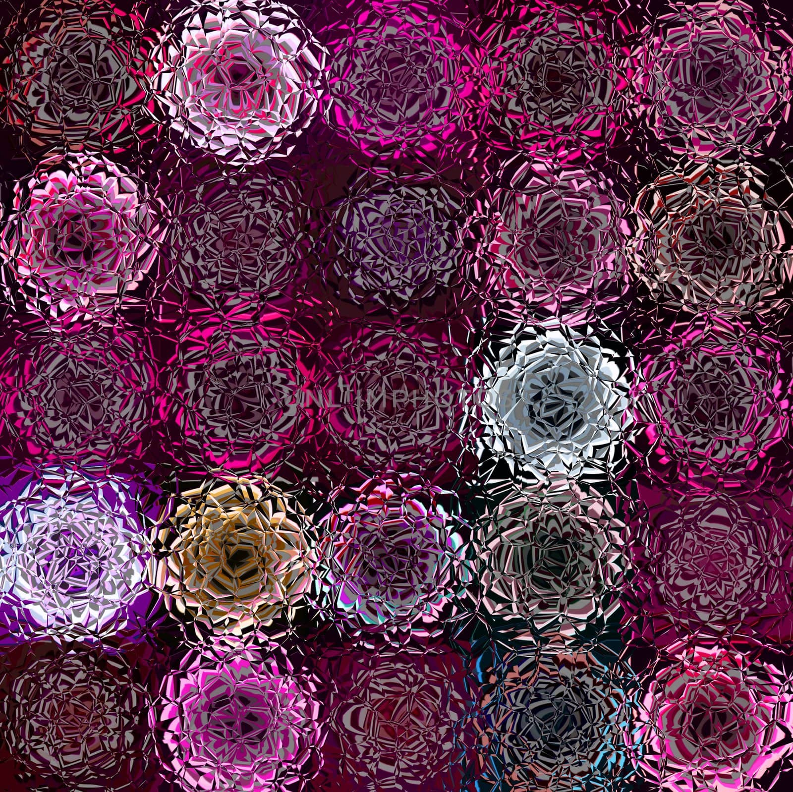 abstracted flower pattern by weknow