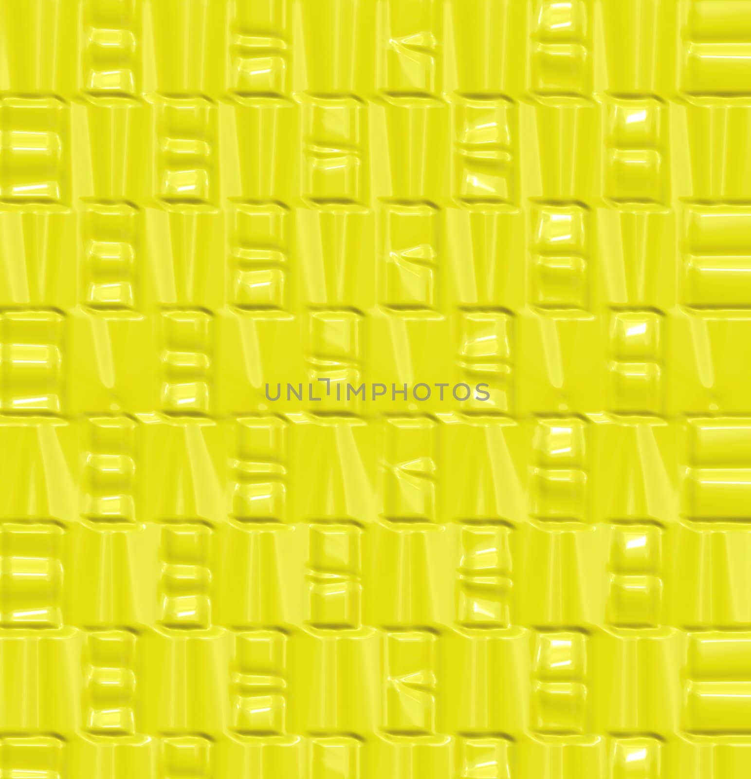 seamless bright yellow texture with abstracted shapes