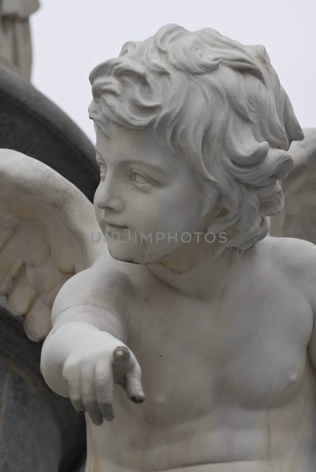 the famous sculptures around the austrian parliament dedicated to the greek goddess pallas athena