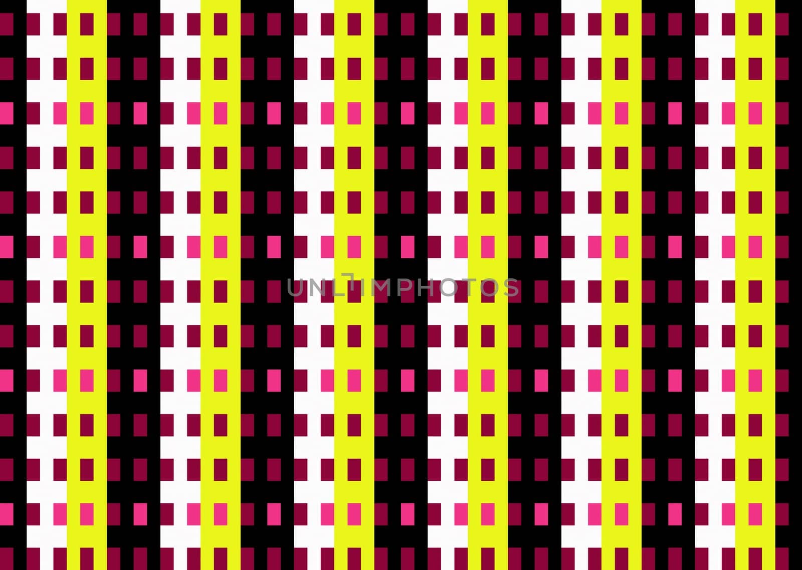 abstracted blocks of apartments in bright colors