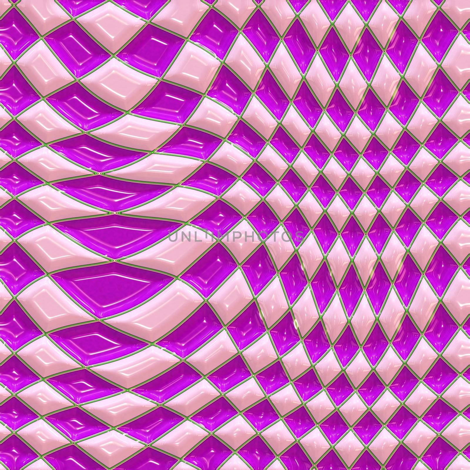 seamless texture of pink and violet glossy squares