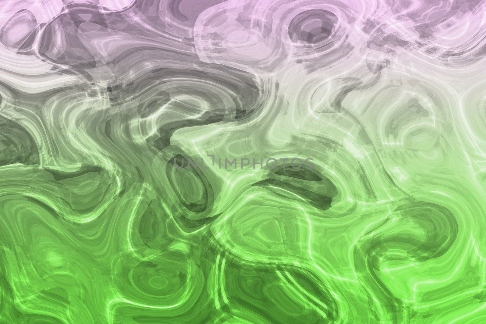 Alien Soothing Liquid Metal Water Abstract Background