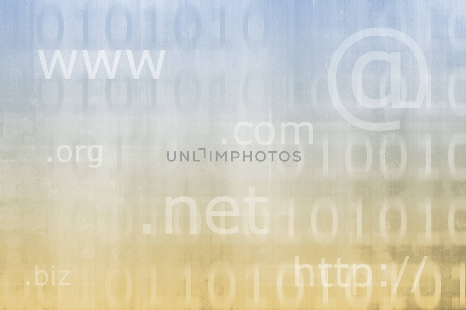 Web Abstract Background in Colors and White