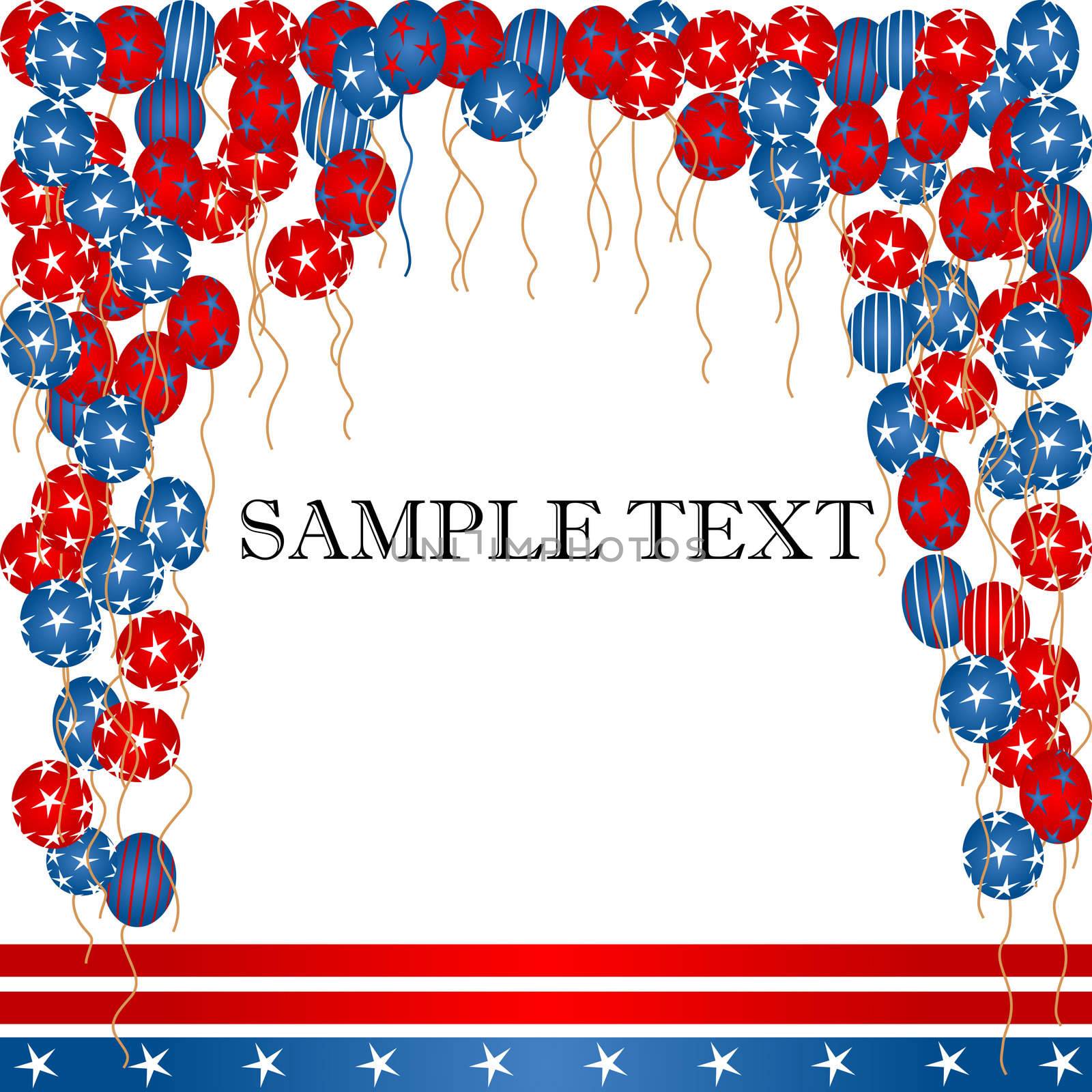 4th of july card by Lirch
