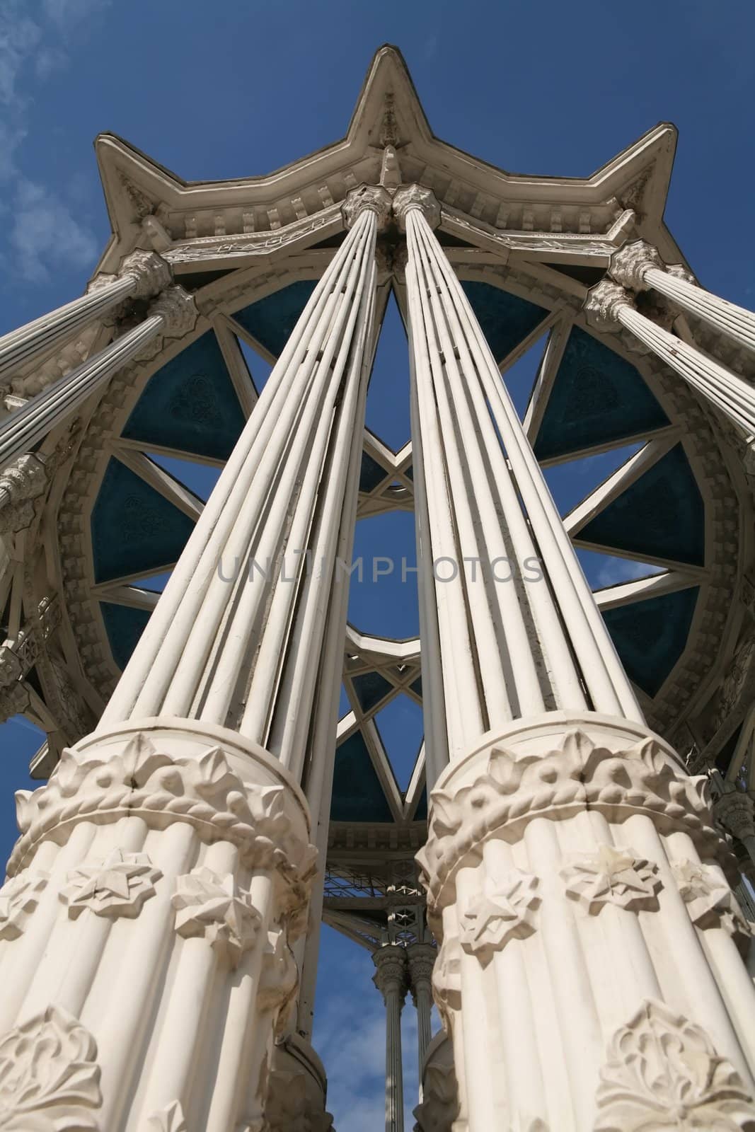 Moscow, Russia, Architecture, Fragment of the Building 30's, Decorative Elements